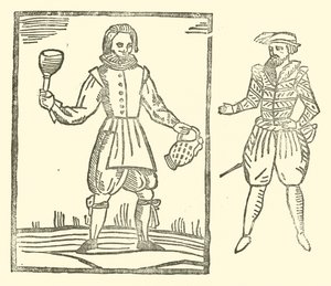Illustrasjon for The Roxburghe Ballads (tresnitt) av (after) English School