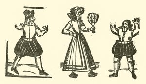 Illustrasjon for The Roxburghe Ballads (tresnitt) av (after) English School