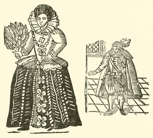 Illustrasjon for The Roxburghe Ballads (tresnitt)