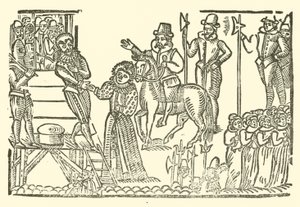 Illustrasjon for The Roxburghe Ballads (tresnitt) av (after) English School