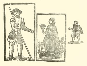 Illustrasjon for The Roxburghe Ballads (tresnitt)