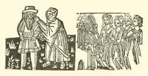 Illustrasjon for The Roxburghe Ballads (tresnitt)