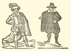 Illustrasjon for The Roxburghe Ballads (tresnitt) av (after) English School