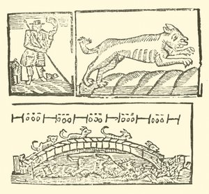 Illustrasjon for The Roxburghe Ballads (tresnitt) av (after) English School