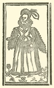 Illustrasjon for The Roxburghe Ballads (tresnitt) av (after) English School