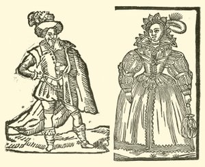 Illustrasjon for The Roxburghe Ballads (tresnitt)