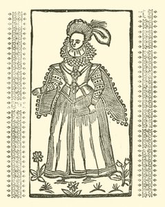 Illustrasjon for The Roxburghe Ballads (tresnitt) av (after) English School
