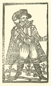 Illustrasjon for The Roxburghe Ballads (tresnitt) av (after) English School