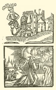 Illustrasjon for The Roxburghe Ballads (tresnitt) av (after) English School