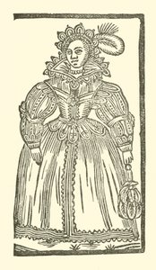 Illustrasjon for The Roxburghe Ballads (tresnitt) av (after) English School