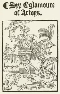 Sir Eglamoure Of Artoys (gravering) av (after) English School