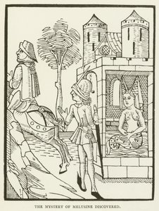 Mysteriet om Melusine oppdaget (gravering)