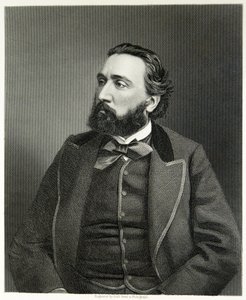 Leon Gambetta (gravering) av (after) English photographer