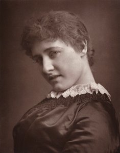 Frøken Mary Rorke (s/h-bilde) av (after) English photographer