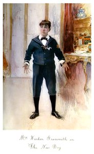 Weedon Grossmith i "The New Boy"