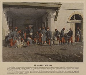 Ved kantonen (farget bilde) av (after) French Photographer