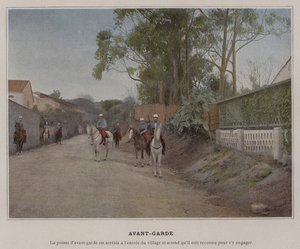 Avantgarde (farget bilde) av (after) French Photographer