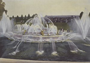 Latona-fontenen (farget bilde)