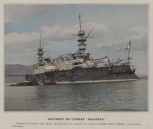 Combat Building "Magenta" (farget bilde) av (after) French Photographer