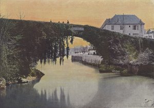 Betharram, Le Pont (farget bilde) av (after) French Photographer