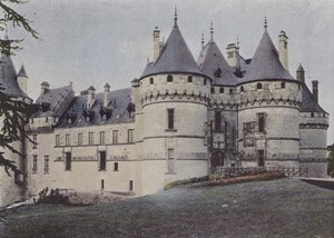 Chateau de Chaumont (farget bilde) av (after) French Photographer