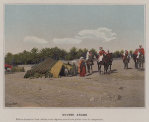 Gourbi Arabe (farget bilde)