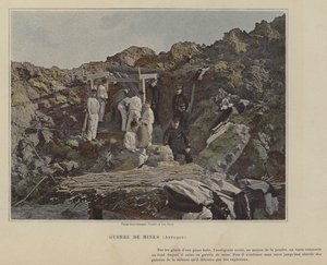 Mine Warfare, Attack (farget bilde) av (after) French Photographer