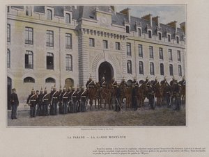 The Parade, The Rising Guard (farget bilde) av (after) French Photographer