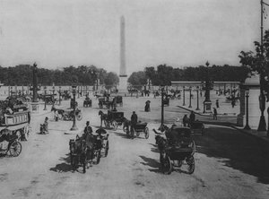 Place de la Concorde (s/hvitt bilde)