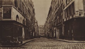 Rue des Moulins rundt 1866, revet for å gjøre plass for avenue de l