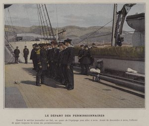 The Leave of Permission (farget bilde) av (after) French Photographer