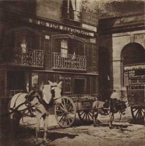 Inngangen til restauranten Laperouse, Quai des Grands-Augustins (s/hvitt bilde) av (after) French Photographer