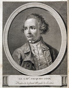 Kaptein James Cook, medlem av Royal Society of London av (after) French School
