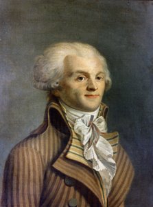 Portrett av Maximilian Marie Isidore av Robespierre (1758-1794), fransk politiker.