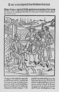 The Book of Cirurgia av Hieronymus Brunschwig (litho) av (after) German School