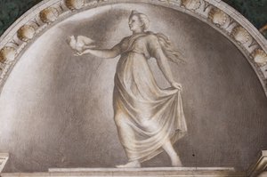 Diana Lucifera, detalj av lunettene