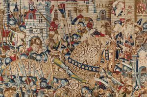 The Trojan War: The Destruction of Troy, ca. 1470 (teppe)