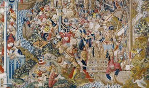 The Trojan War: The Rape of Helen, ca. 1470 (teppe)