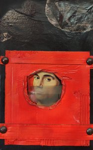 GC Riccardi, Breve corsa, 1986, blandet teknikk, 60x80, Italia.