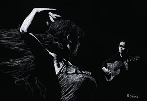 Flamenco-konsert av Richard Young