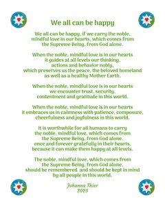 We all can be happy av Johanna Thier