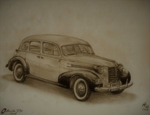 Oldsmobile 1937 av Jörg-Peter Rabe