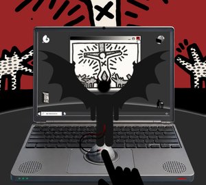 Antikrist (II) (fra serien WINDOWS) av Alexander Eibach