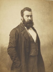 Jean-François Millet, 1856-58 (saltede papirutskrifter fra glassnegativer) av Nadar