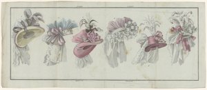 Magasin des Modes Nouvelles Françaises et Anglaises, 20. juli 1787, 25. notatbok, 2. år, enkelt pl.