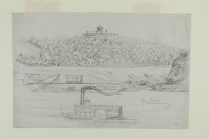 Pencil Drawing Glen Eden av A.B. Greene av A.B. Greene