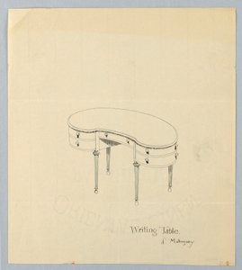 Design for Kidney-Shaped Writing Table with Pear-Shaped Feet   1301963   no       norwegian Successfully Translated  Original: Carignane Grise grape by J. Troncy Translat: Carignane Grise grape by J. Troncy 1414228 no norwegian Successfully Translated Orig