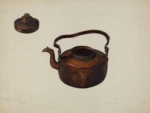 Kobber vannkoker av A.R. Tolman