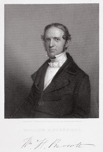 William Hickling Prescott, gravert av Thomas B. Welch (1814-74) etter en daguerreotypi av A.S. and Hawes, J. Southworth