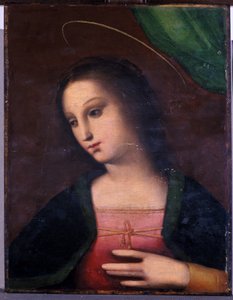 Portrett av Maria (tempera på tre)